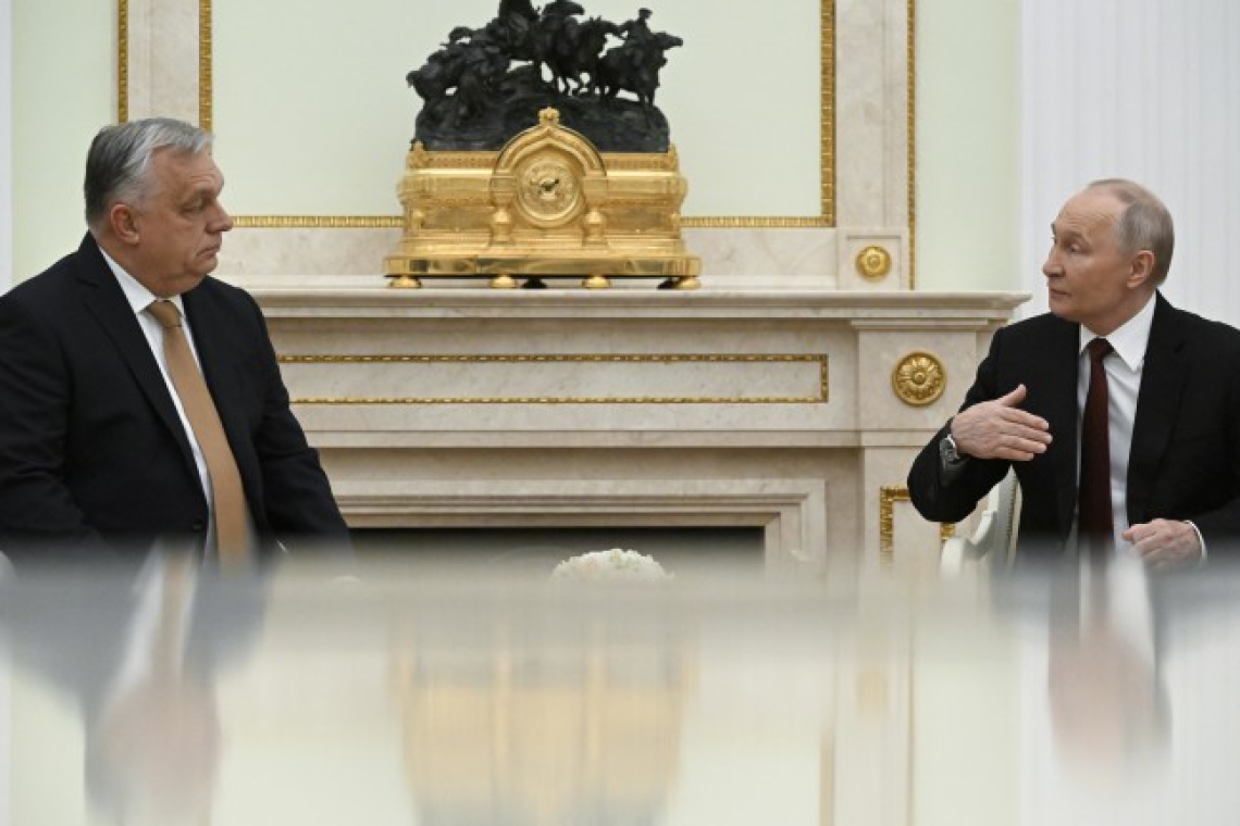 Виктор Орбан е на посещение в Москва, с Путин обсъждат доставките на руски петрол